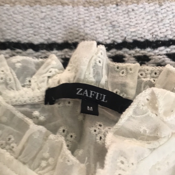 Zaful Peasant Top - Picture 2 of 5